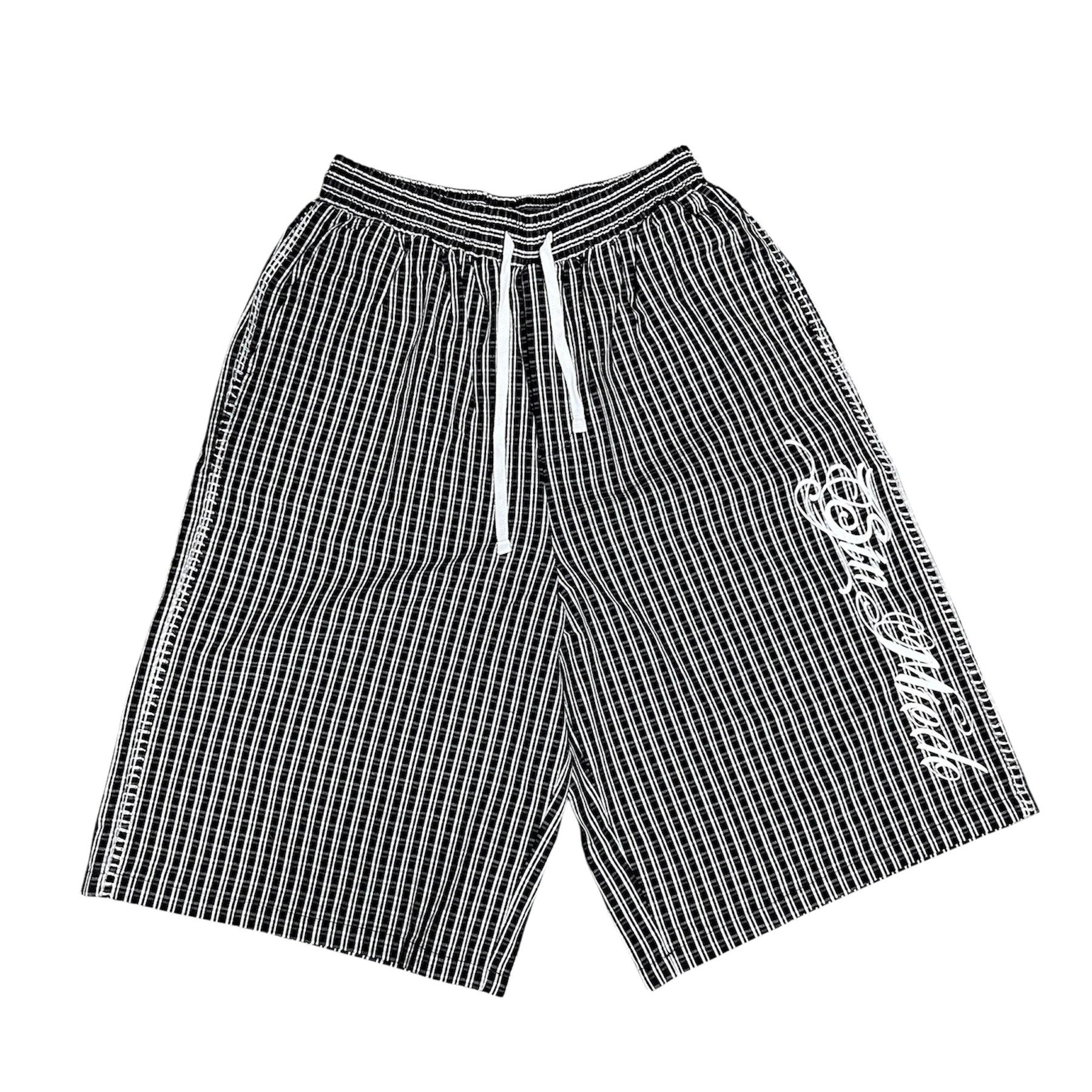 PLAID "SIN MIEDO" LONG SHORTS