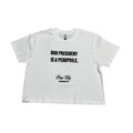 CROPPED BABY "OUR PRESIDENT" TEE