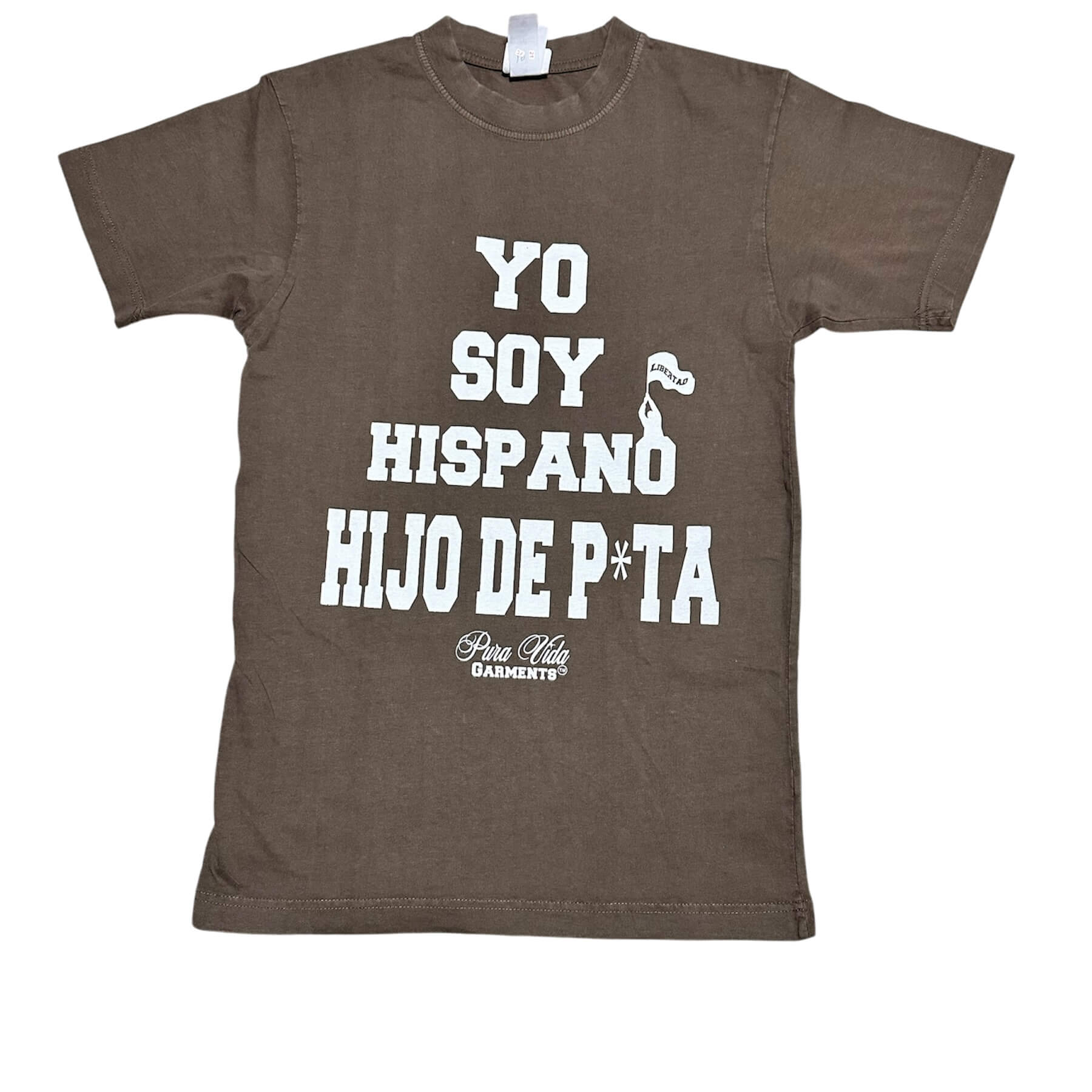 "YO SOY HISPANO" LONG VINTAGE TEE
